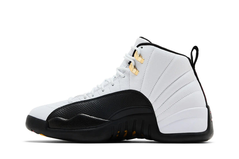 Air Jordan 12 Retro 'Taxi' 2025 – The Championship Shoe in Black & Gold