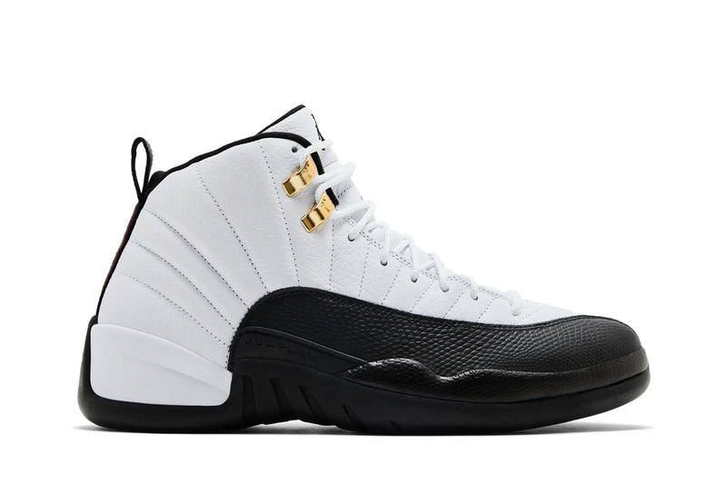 Air Jordan 12 Retro 'Taxi' 2025 – The Championship Shoe in Black & Gold