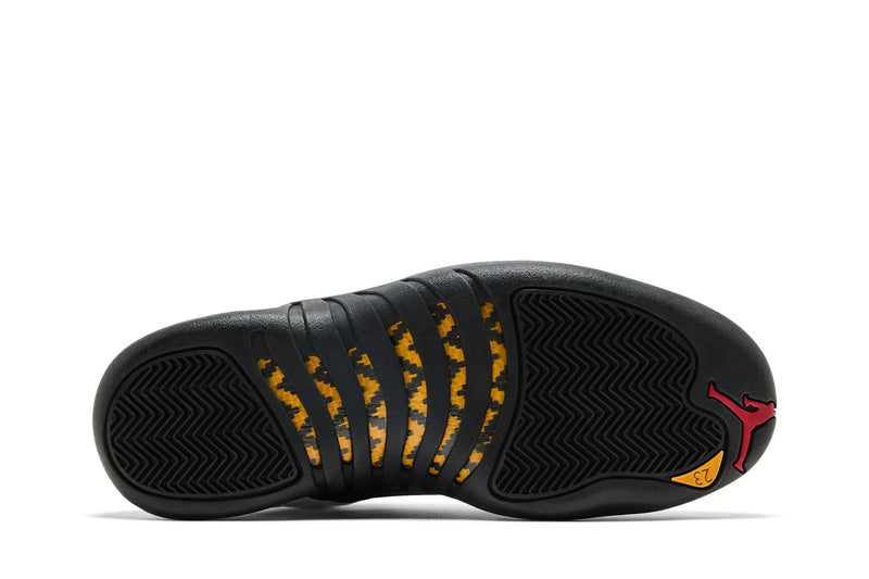 Air Jordan 12 Retro 'Taxi' 2025 – The Championship Shoe in Black & Gold