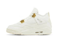 Wmns Air Jordan 4 Retro 'Metallic Gold' – Liquid Gold Luxury on an Iconic Silhouette