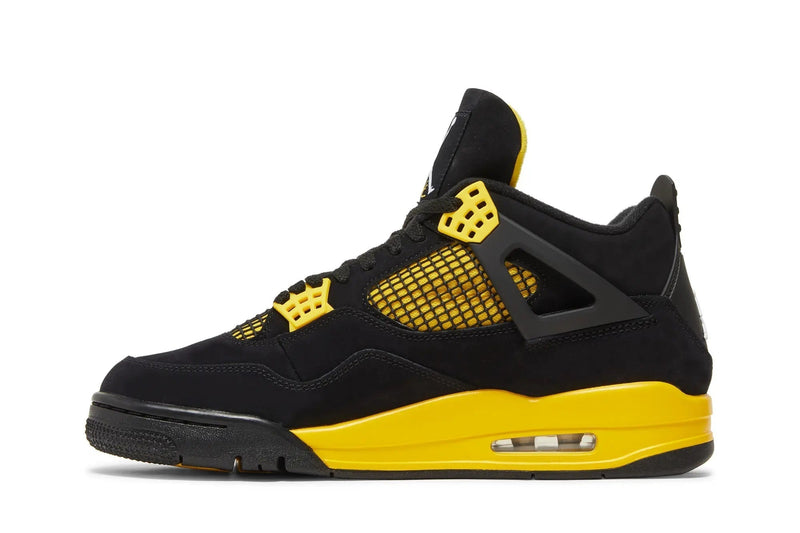 Air Jordan 4 Retro 'Thunder' 2023 – Black & Tour Yellow Lightning Strikes Again