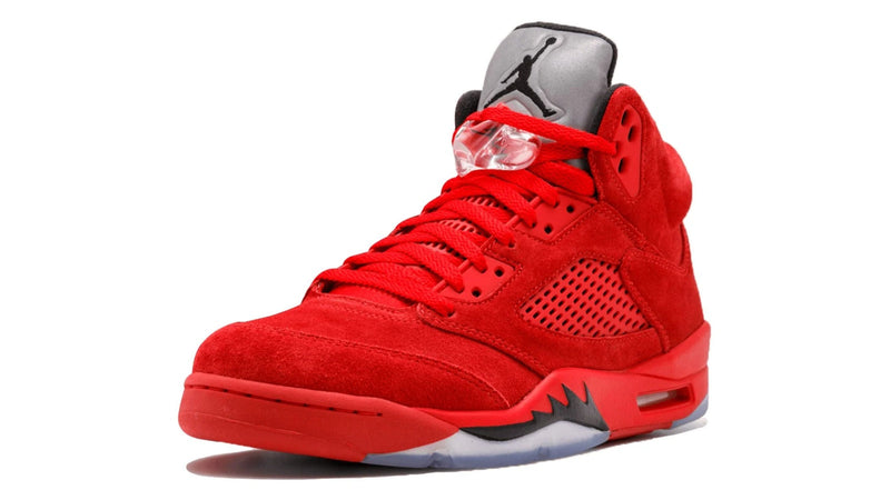 Air Jordan 5 Retro 'Red Suede' – Fire and Velvet on the Fighter Jet Silhouette