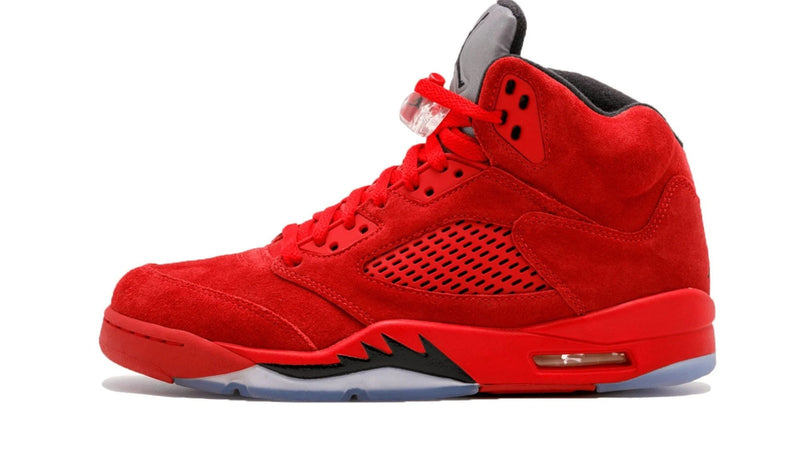 Air Jordan 5 Retro 'Red Suede' – Fire and Velvet on the Fighter Jet Silhouette