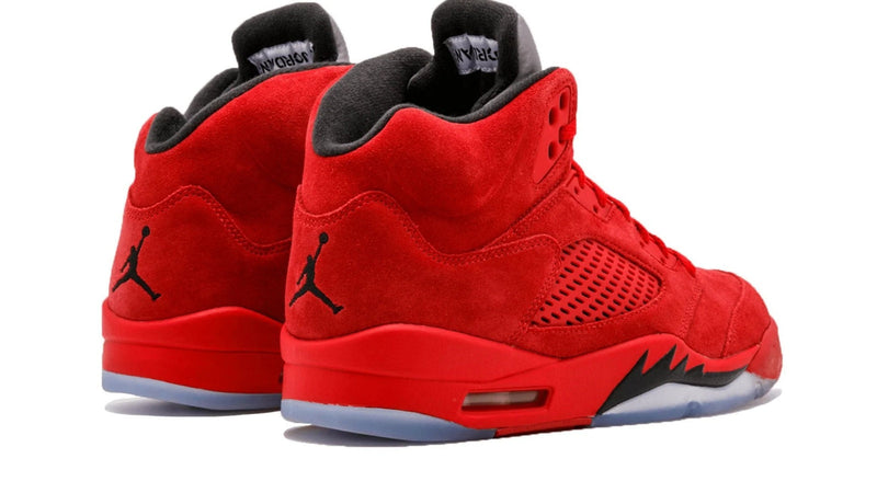 Air Jordan 5 Retro 'Red Suede' – Fire and Velvet on the Fighter Jet Silhouette