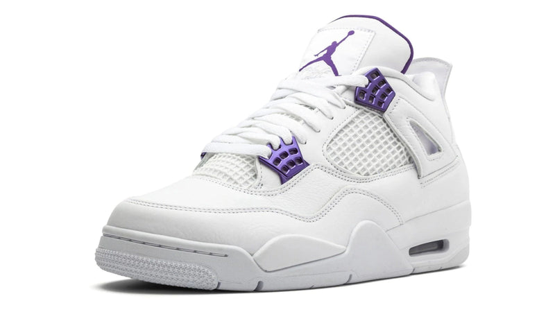 Air Jordan 4 Retro 'Metallic Pack – Purple' – Regal Color Meets Premium Finish
