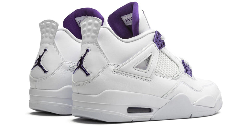 Air Jordan 4 Retro 'Metallic Pack – Purple' – Regal Color Meets Premium Finish