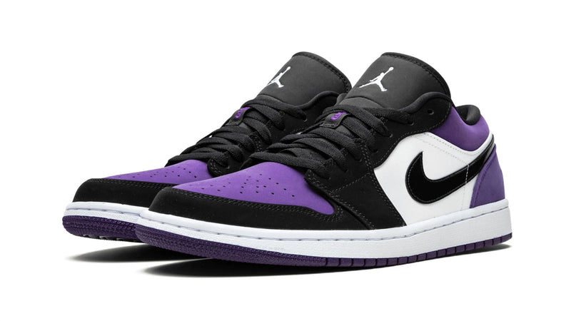 Air Jordan 1 Low 'Court Purple' – Classic Colors, Laid-Back Style