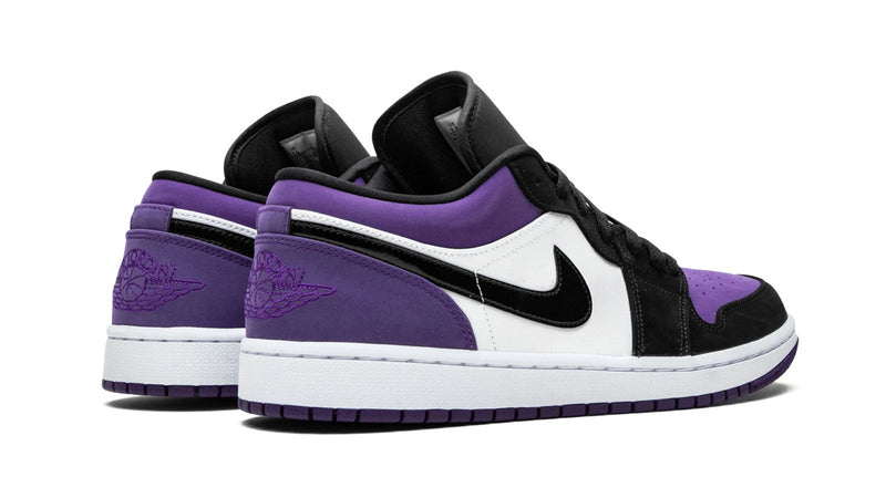Air Jordan 1 Low 'Court Purple' – Classic Colors, Laid-Back Style