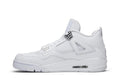 Air Jordan 4 Retro 'Pure Money' 2017 – All-White Luxury on the AJ4 Silhouette