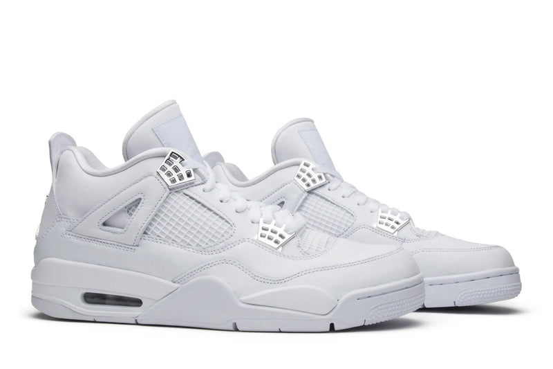 Air Jordan 4 Retro 'Pure Money' 2017 – All-White Premium Luxury on the AJ4's Iconic Silhouette