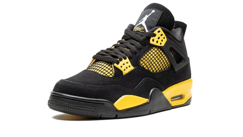 Air Jordan 4 Retro 'Thunder' 2023 – The Black & Yellow Lightning Strike Returns
