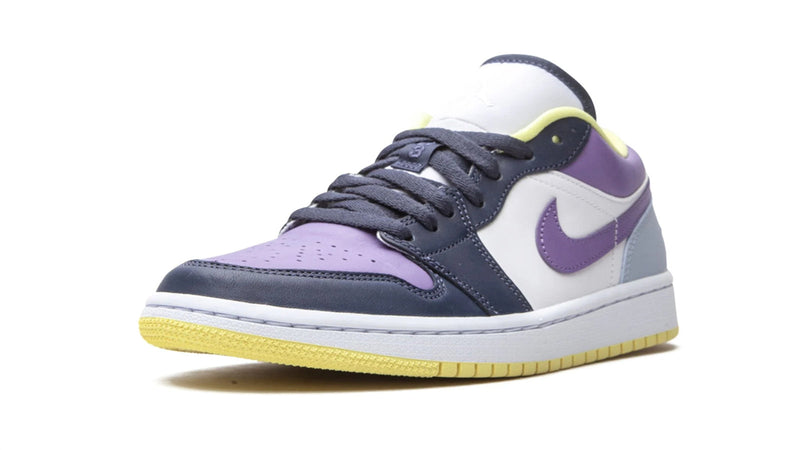 Air Jordan 1 Low SE WMNS 'Mismatched' – Purple & Magenta Women's Sneaker