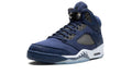 Air Jordan 5 'Midnight Navy' – Deep Blue Authority on the Fighter Jet Silhouette