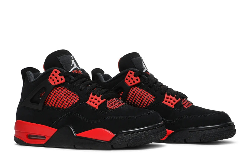 Air Jordan 4 Retro 'Red Thunder' – The Thunder Colorway Gets a Fired-Up Makeover