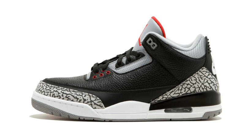 Air Jordan 3 Retro OG 'Black Cement' – The Dark Side of a Design Icon