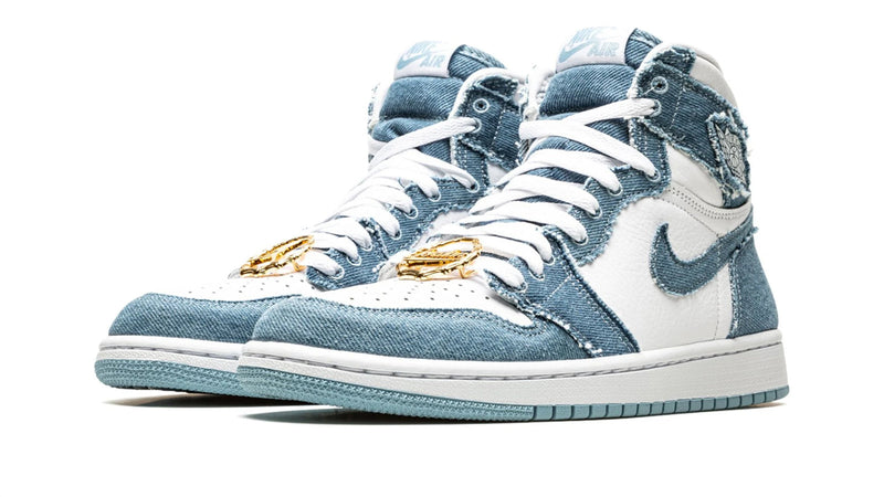 Air Jordan 1 High OG WMNS 'Denim' – Women's Textile Sneaker with Vintage Charm