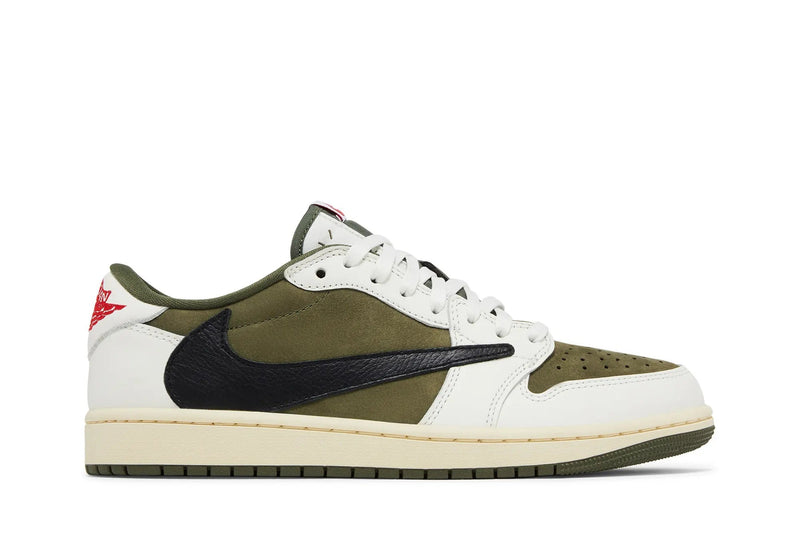 Travis Scott x Air Jordan 1 Low OG SP 'Reverse Olive' – Medium Olive & the Reversed Swoosh at Their Most Elemental