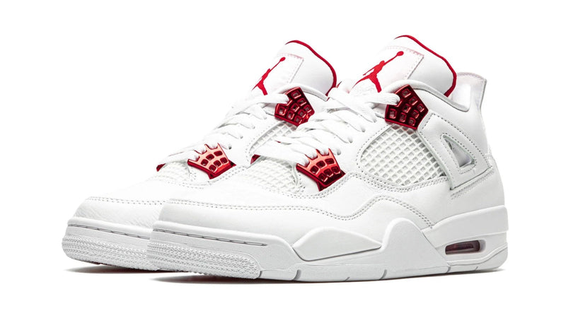 Air Jordan 4 Retro 'Metallic Pack – University Red' – Bold Red Gets the Metallic Treatment