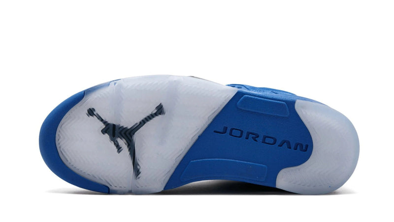 Air Jordan 5 Retro 'Blue Suede' – Velvet Luxury on a Fighter Jet Silhouette