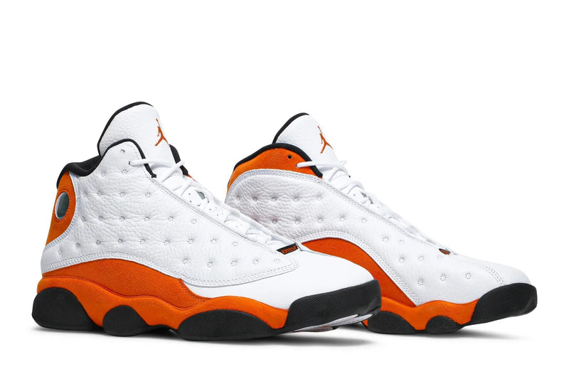 Air Jordan 13 Retro 'Starfish' – White & Orange Brilliance on the Panther Silhouette