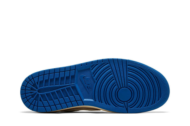 Air Jordan 1 Low OG SP x Fragment Design x Travis Scott 'Sail & Military Blue' – Three Legends, One Grail