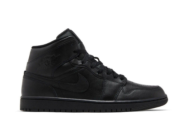 Air Jordan 1 Mid 'Triple Black' 2022 – The Iconic Silhouette, All Blacked Out