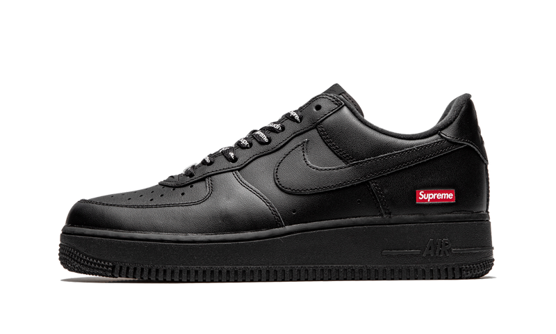 Nike Air Force 1 Low Supreme 'Mini Box Logo' Black – Rare Street Collab
