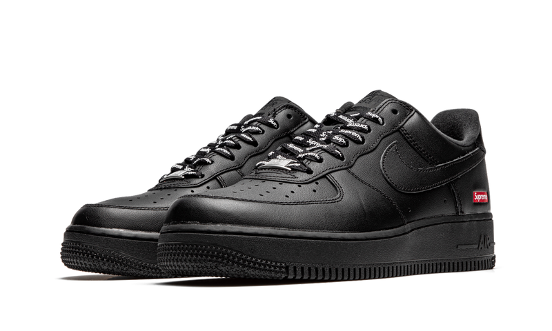 Nike Air Force 1 Low Supreme 'Mini Box Logo' Black – Rare Street Collab