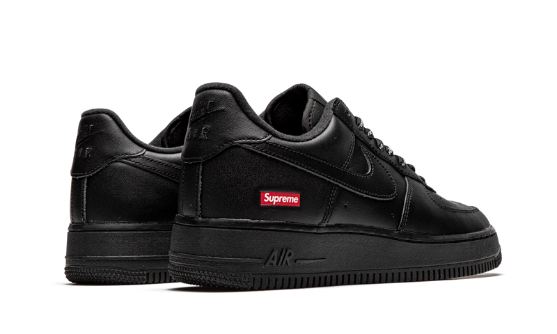 Nike Air Force 1 Low Supreme 'Mini Box Logo' Black – Rare Street Collab