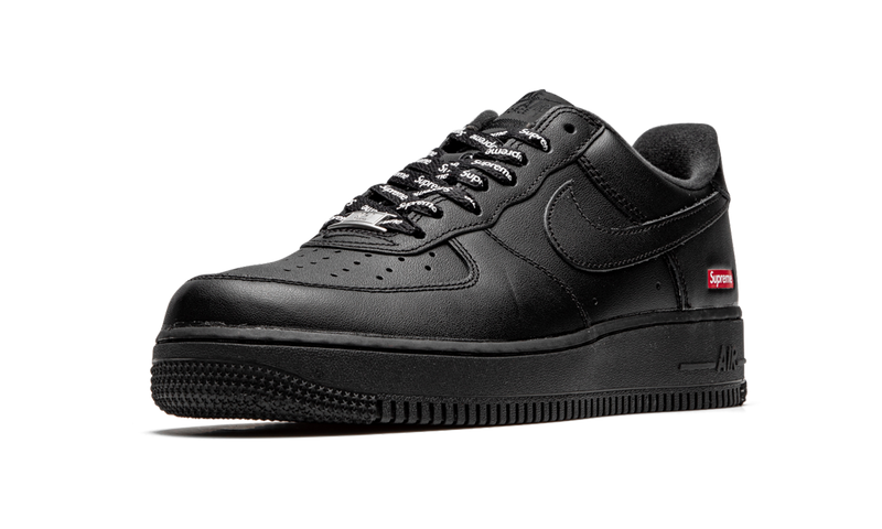Nike Air Force 1 Low Supreme 'Mini Box Logo' Black – Rare Street Collab