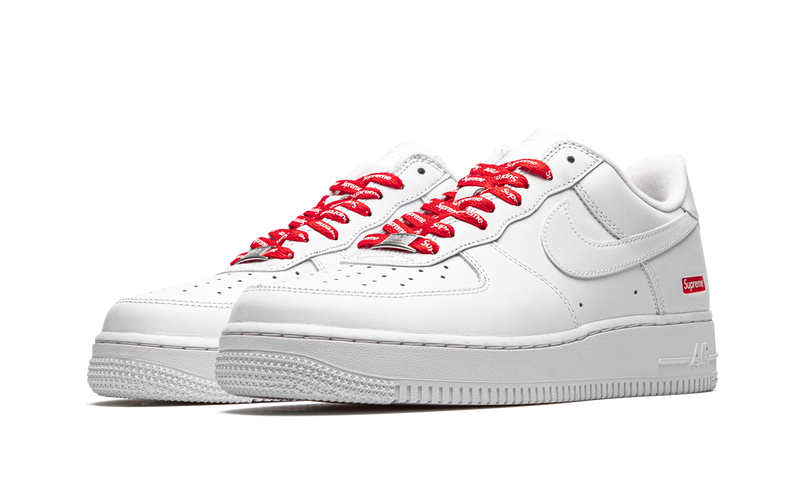 Nike Air Force 1 Low Supreme 'Mini Box Logo' White – Iconic Street Collab