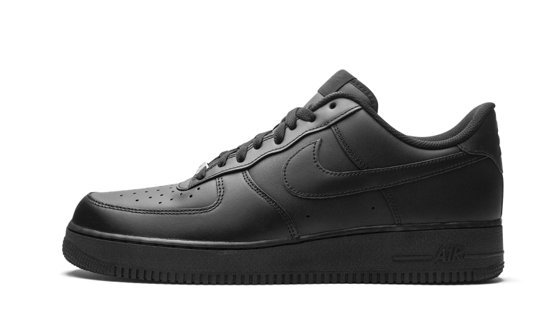 Nike Air Force 1 Low 'Triple Black' – All-Black Streetwear Essential