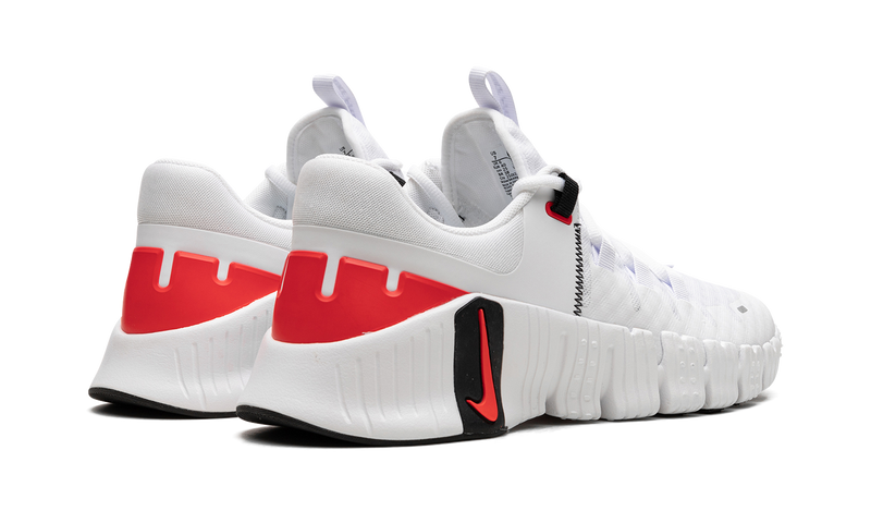 Nike Free Metcon 5 'White & Bright Crimson' – Train Harder, Look Sharper