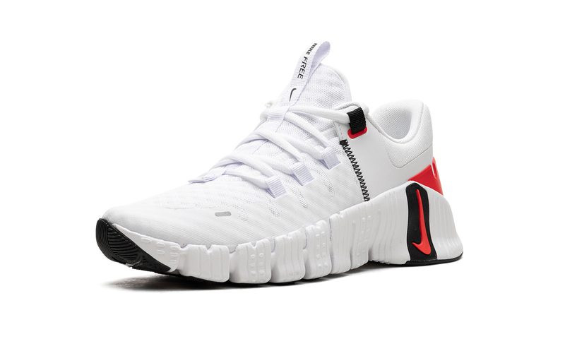 Nike Free Metcon 5 'White & Bright Crimson' – Train Harder, Look Sharper